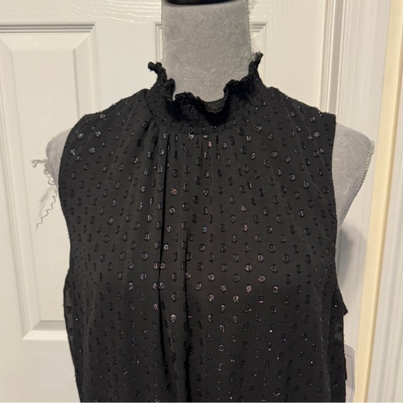 Everlily Sparkling Black Dress With Tiered Skirt XXL - Picture 6 of 10